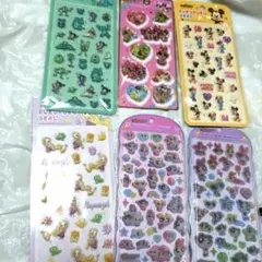 パワーパフガールズ　正規品　コットンパフィシール　モンスターズインク　ディズニー