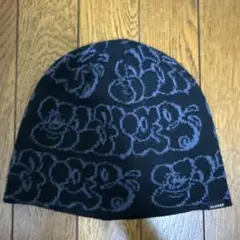 XLARGE ニット帽・ビーニー 黒