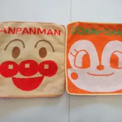 【ミュージアム限定】アンパンマン/ドキンちゃん/ミニタオルハンカチ/2枚セット