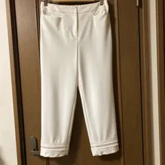 美品♥︎tobechic大きいサイズ44♥︎ホワイトパンツ