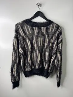 フェザーニットトップス