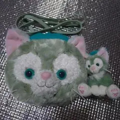 ディズニーシー　ジェラトーニ　コインケース　ぬいぐるみバッチ　ヌイバ