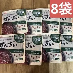 井村屋　レンジで簡単！ぜんざい 150g×8個のサムネイル
