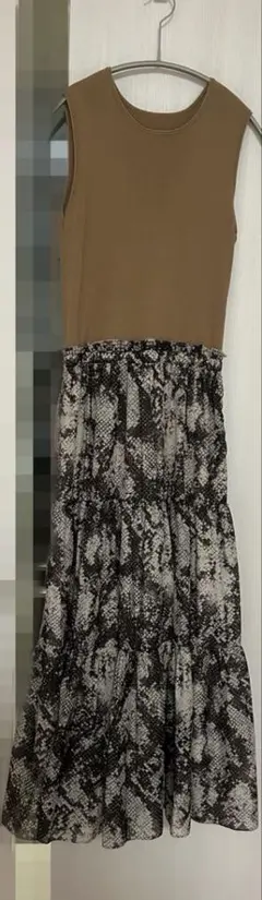 Mila Owen ニットドッキングAラインワンピース サイズ0