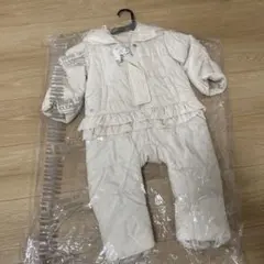 プティマイン♡ベビー用ボディスーツ♡あったか防寒♡80cm