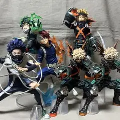 一番くじ僕のヒーローアカデミア フィギュア 爆豪勝己 緑谷出久 轟焦凍 心操人使