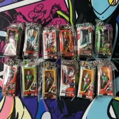 【12種】仮面ライダー ソフビパッケージチャーム コンプリートセット
