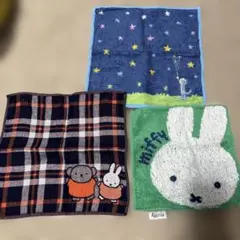 キャラクター　タオルハンカチセット 3枚組