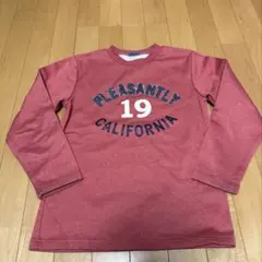 裏起毛　薄手のトレーナー