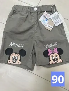 Disney ミッキー・ミニー 半ズボン 90cm