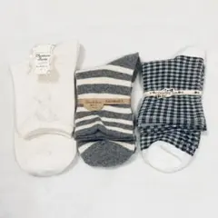 レディース 靴下 3足セット