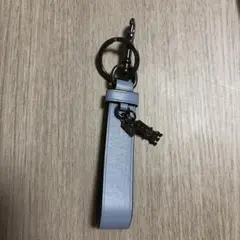 COACH キーホルダー ライトブルー