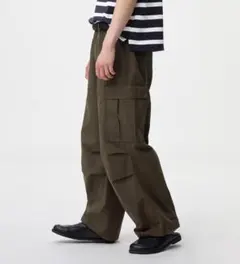 GU　スーパーワイドカーゴパンツ　2025SS　353262　L