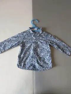 プチバトー　男の子18m/81cm 花柄シャツ