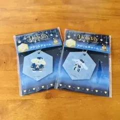 Happyくじ　アクリルチャーム シナモンロール ポムポムプリン