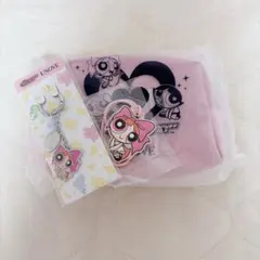 unove パワパフガールズコラボ　ポーチ　キーホルダー　3点セット