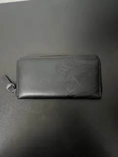 duck ラウンドファスナー 長財布 ブラック