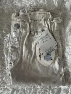 ブランシェス　マカロンパンツ　アイボリー　110cm 姉妹リンク　新品未使用