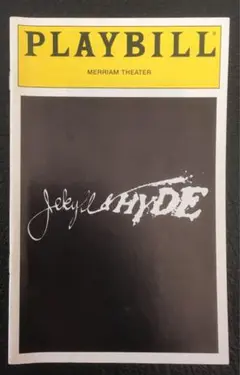 PLAYBILLプレイビル Jekyll&Hyde 1999年 フィラデルフィア
