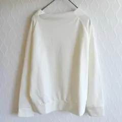 ✨レルビエ✨LHELBIE 長袖カットソー【F】トップス 無地 シンプル 白のサムネイル