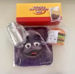 マクドナルド サマーチャンスバッグ 2025 グッズのみ4点セット グリマス