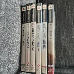 PS2 ゲームソフト 6本セット