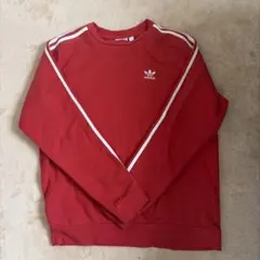 adidas 赤 トレーナー
