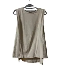 GU ノースリーブ トップス ベージュ