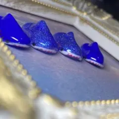 ネイルチップ　サメ　夏　海　現品no.10