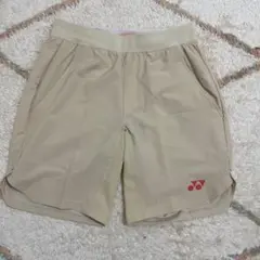 ヨネックス ユニハーフパンツ テニス・バドミントン アイスベージュ