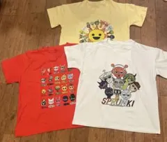 訳あり　3枚セット　スプランキー SPRUNKI Tシャツ 子供服 キッズ130