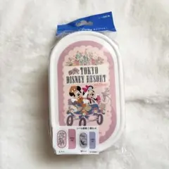 ♡東京ディズニーリゾート・ミッキー&ミニー　お弁当箱・シール容器セット♡