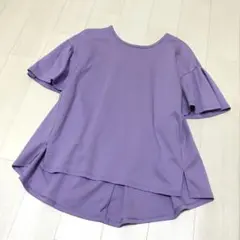 LAUTREAMONT 半袖 カットソー バックプリーツ タック チュニックのサムネイル