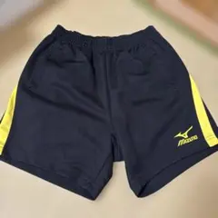 MIZUNO ショートパンツ 黒/黄色