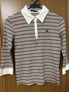 BURBERRY ポロシャツ 160A ストライプ