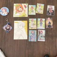 五等分の花嫁 缶バッジセット 11点