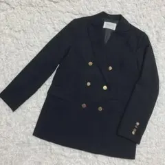 OPAQUE.CLIP 紺ブレ ジャケット ブレザー ダブル　金ボタン