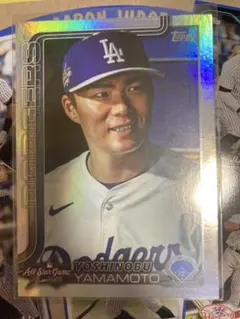 2025topps update series 山本由伸　レインボーフォイル