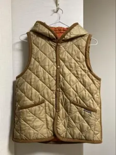 【美品】LAVENHAM キルティング ベスト リバーシブル レディース 38