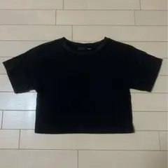 Heather ヘザー ロゴ刺繍 ショート丈Tシャツのサムネイル