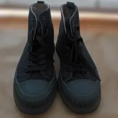 【レディース】ブラック ハイカット スニーカー