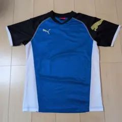 PUMA サッカーウェア Lサイズ 青黒