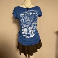guess jeans y2k ピチT ブルーのサムネイル