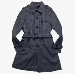 【極美品】Paul Smith ポールスミス トレンチコート グレー　サイズL