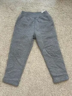 お値下げ中　UNIQLO KIDS グレー フリースパンツ 100cm