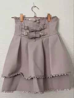 【注意事項あり】LIZLISA 2連ベルトスカパン