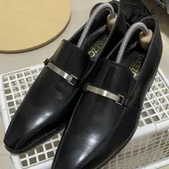 革靴 黒 メンズ 25センチ