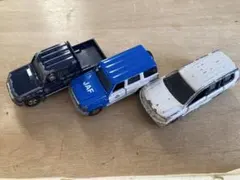 トミカ　トヨタランドクルーザー 3台まとめセット