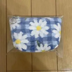 新品　ラブラリーバイフェイラー　ラブラリーマーガレット　ポーチ　ライトブルー