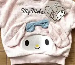 新品タグ付マイメロ　ふわふわフェイストレーナー　80㎝　サンリオ　おまけシール付